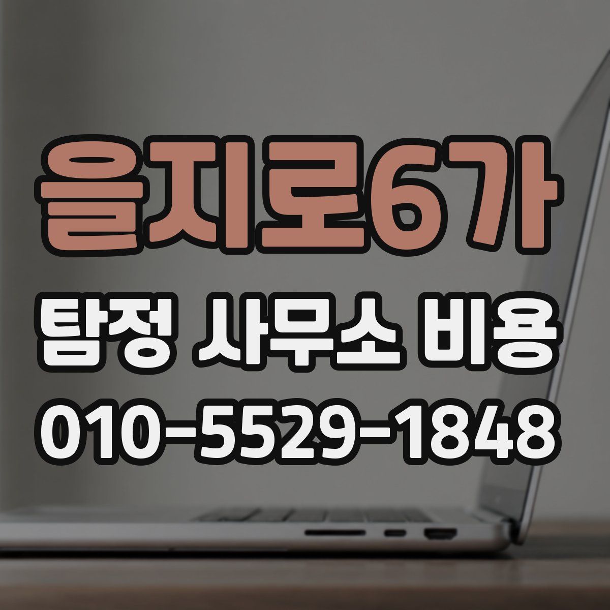 을지로6가 탐정 사무소 비용