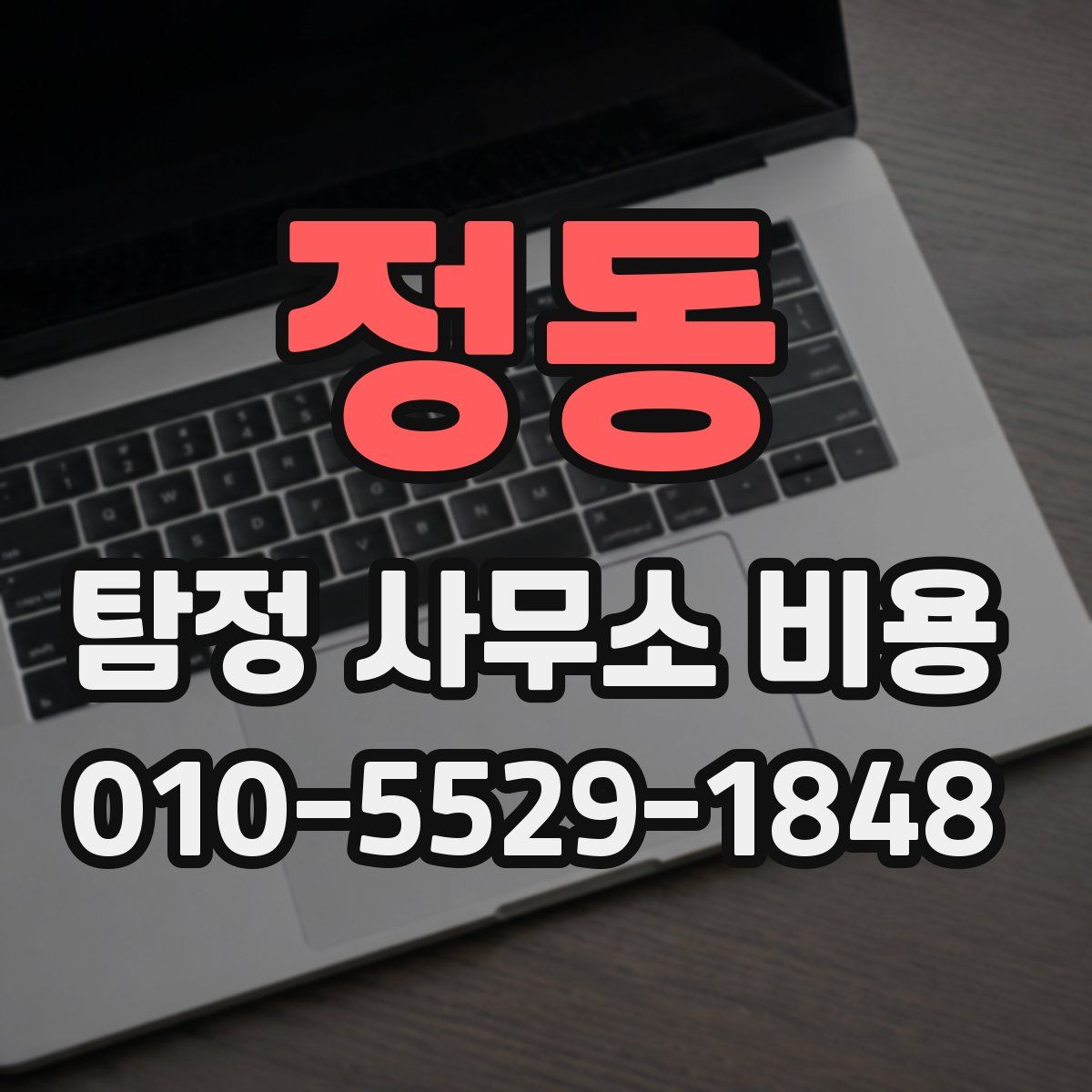 정동 탐정 사무소 비용