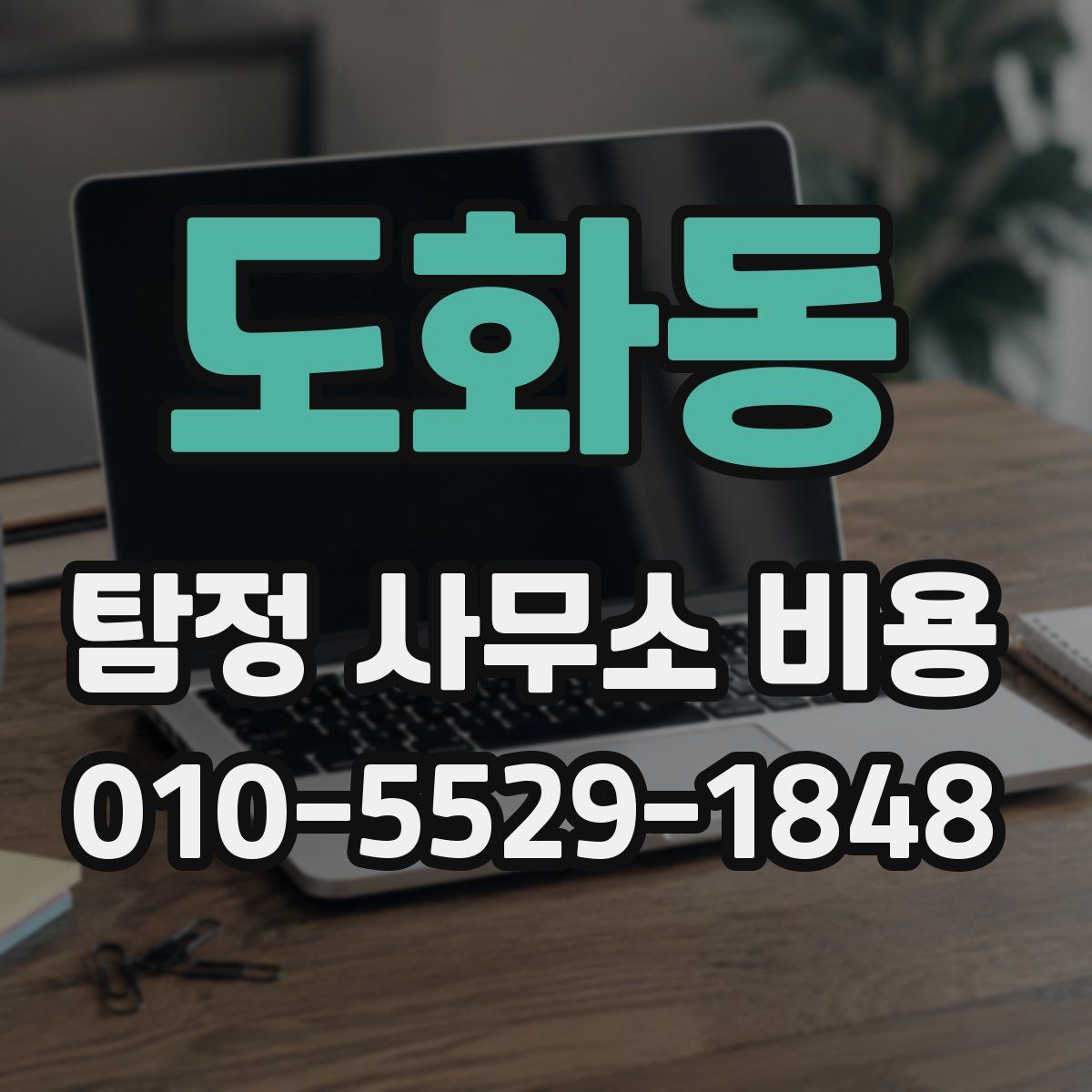도화동 탐정 사무소 비용