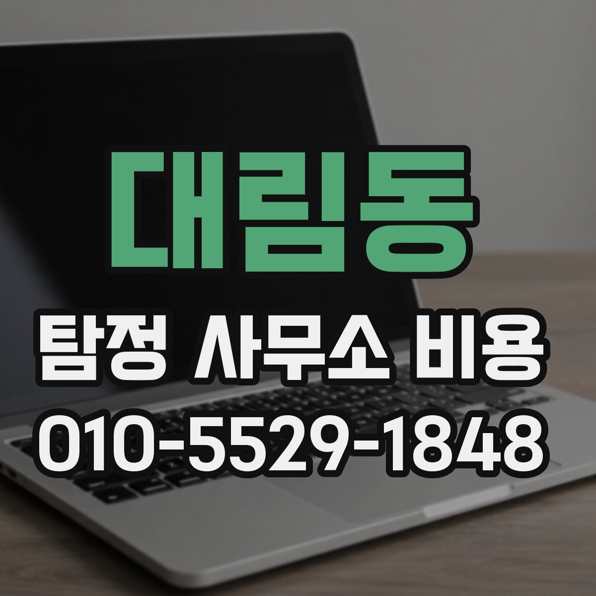 대림동 탐정 사무소 비용