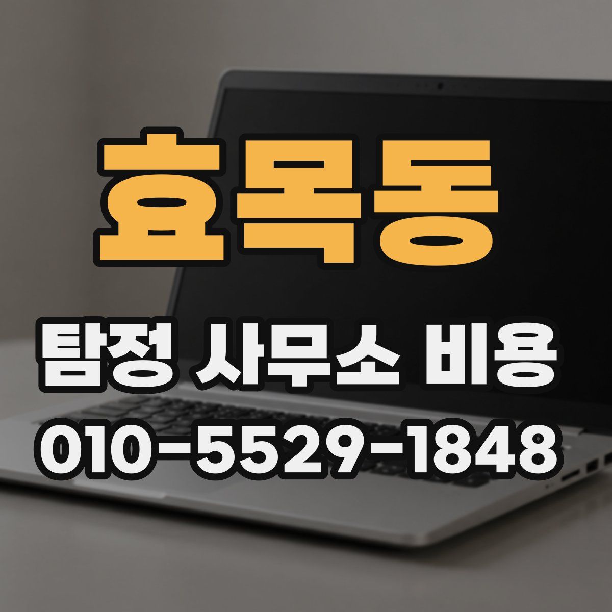효목동 탐정 사무소 비용