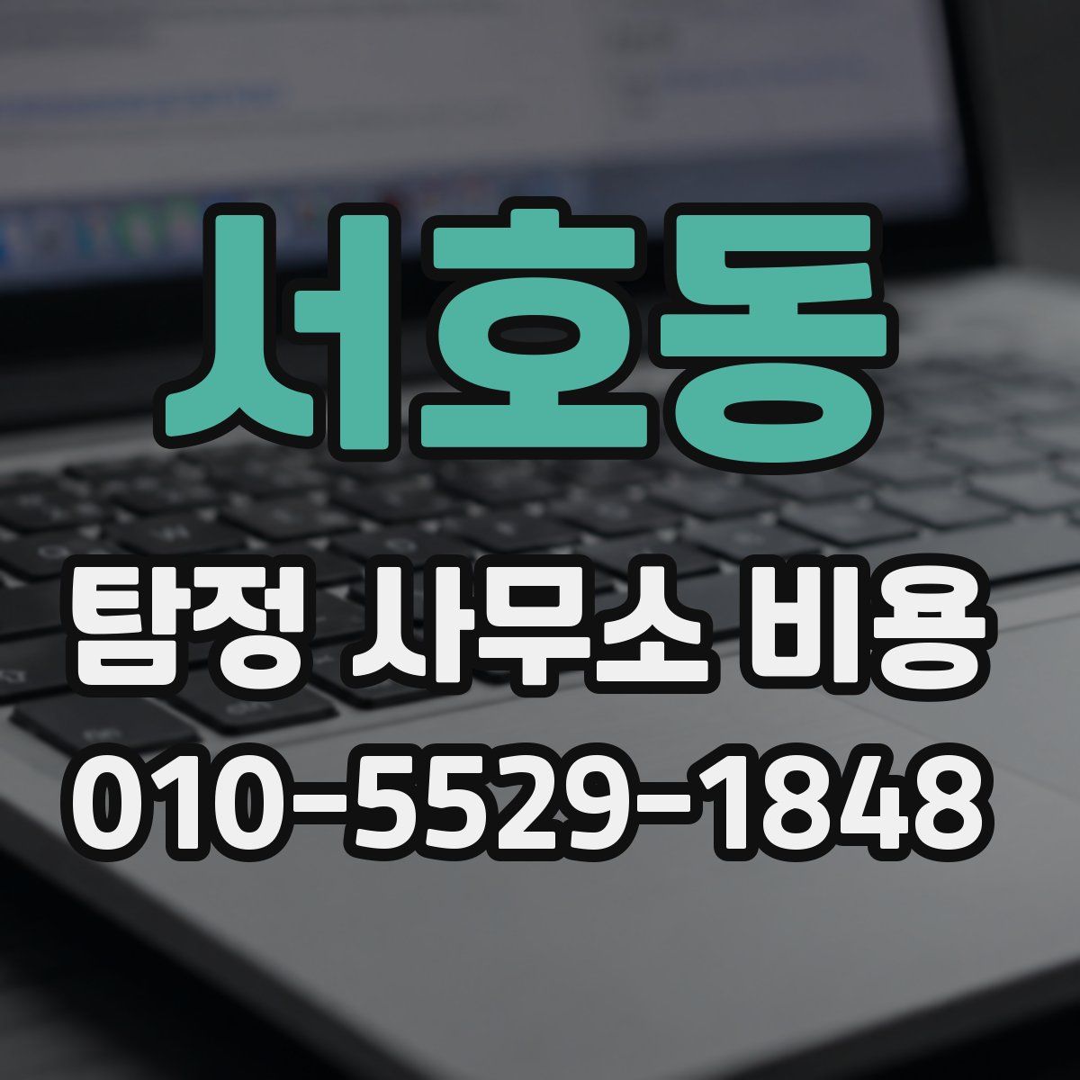 서호동 탐정 사무소 비용