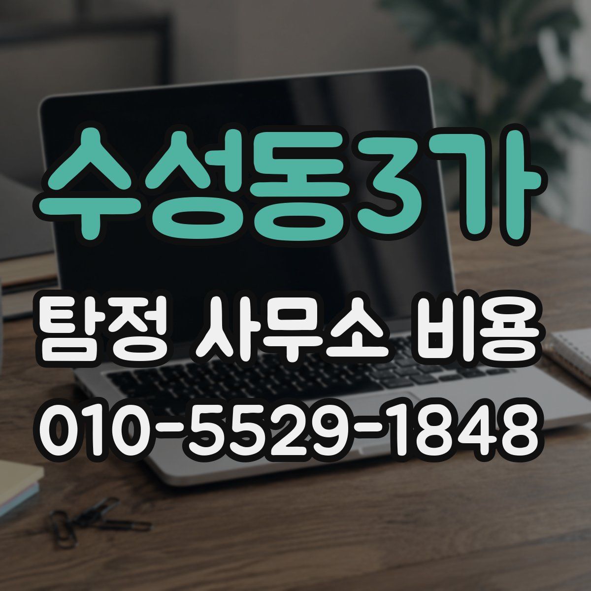 수성동3가 탐정 사무소 비용