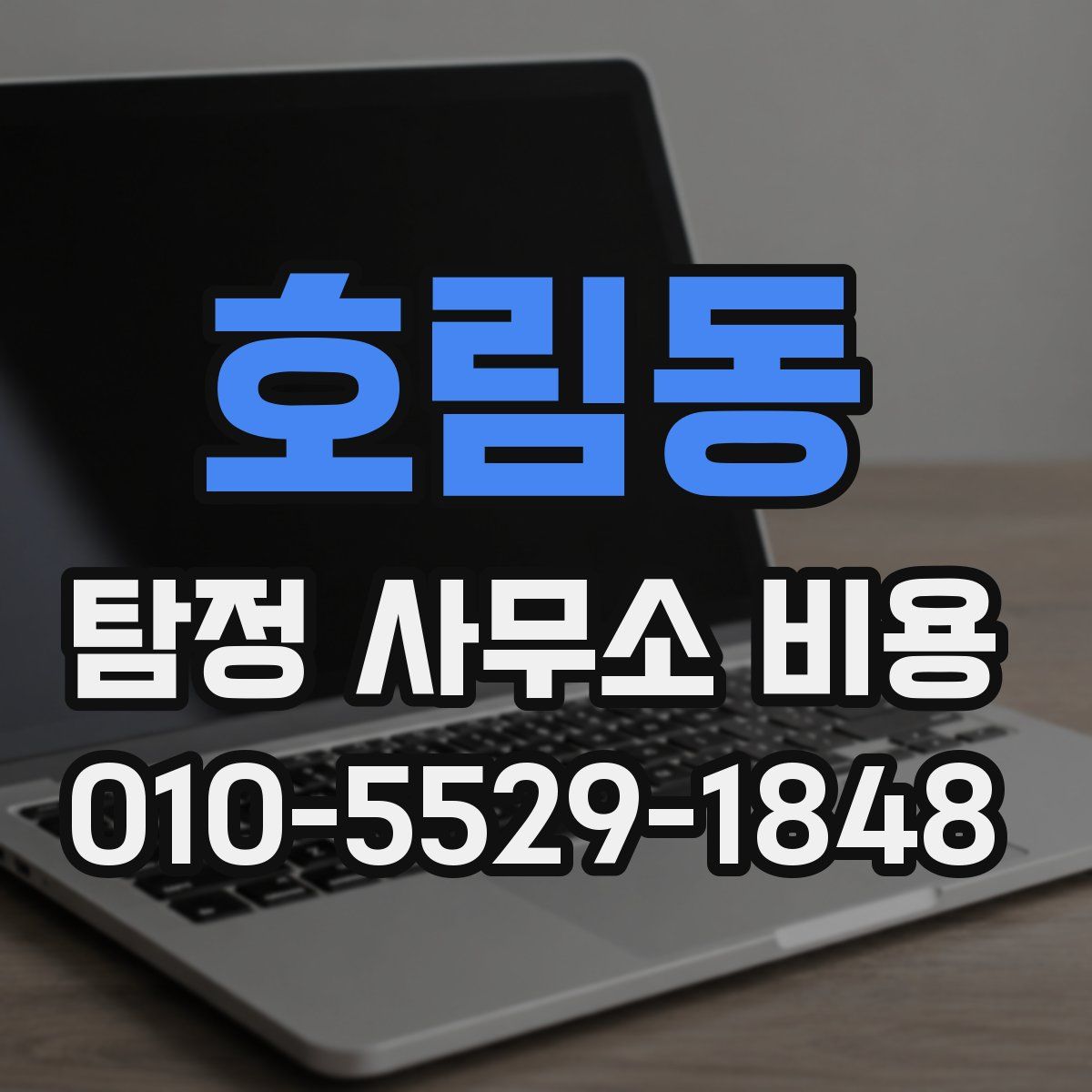 호림동 탐정 사무소 비용