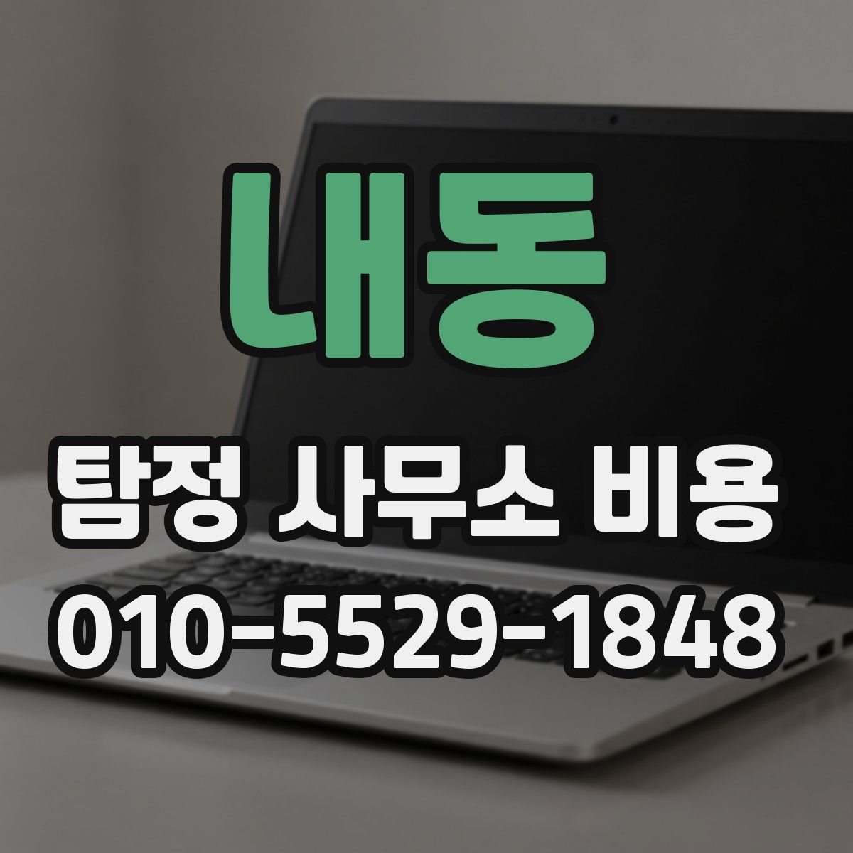 내동 탐정 사무소 비용