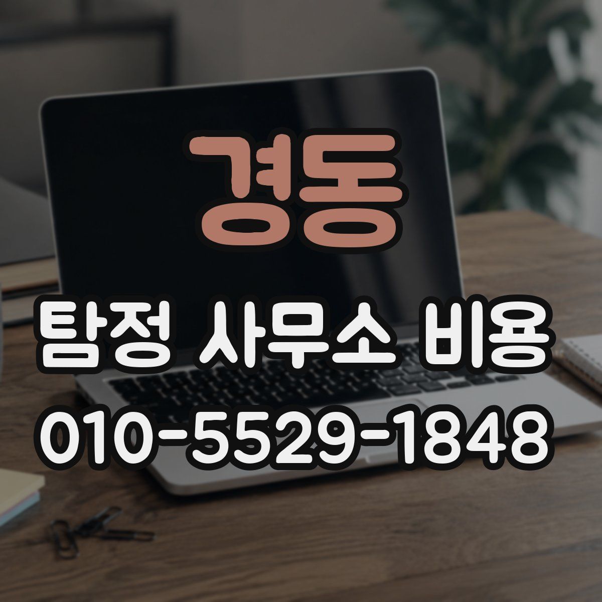 경동 탐정 사무소 비용