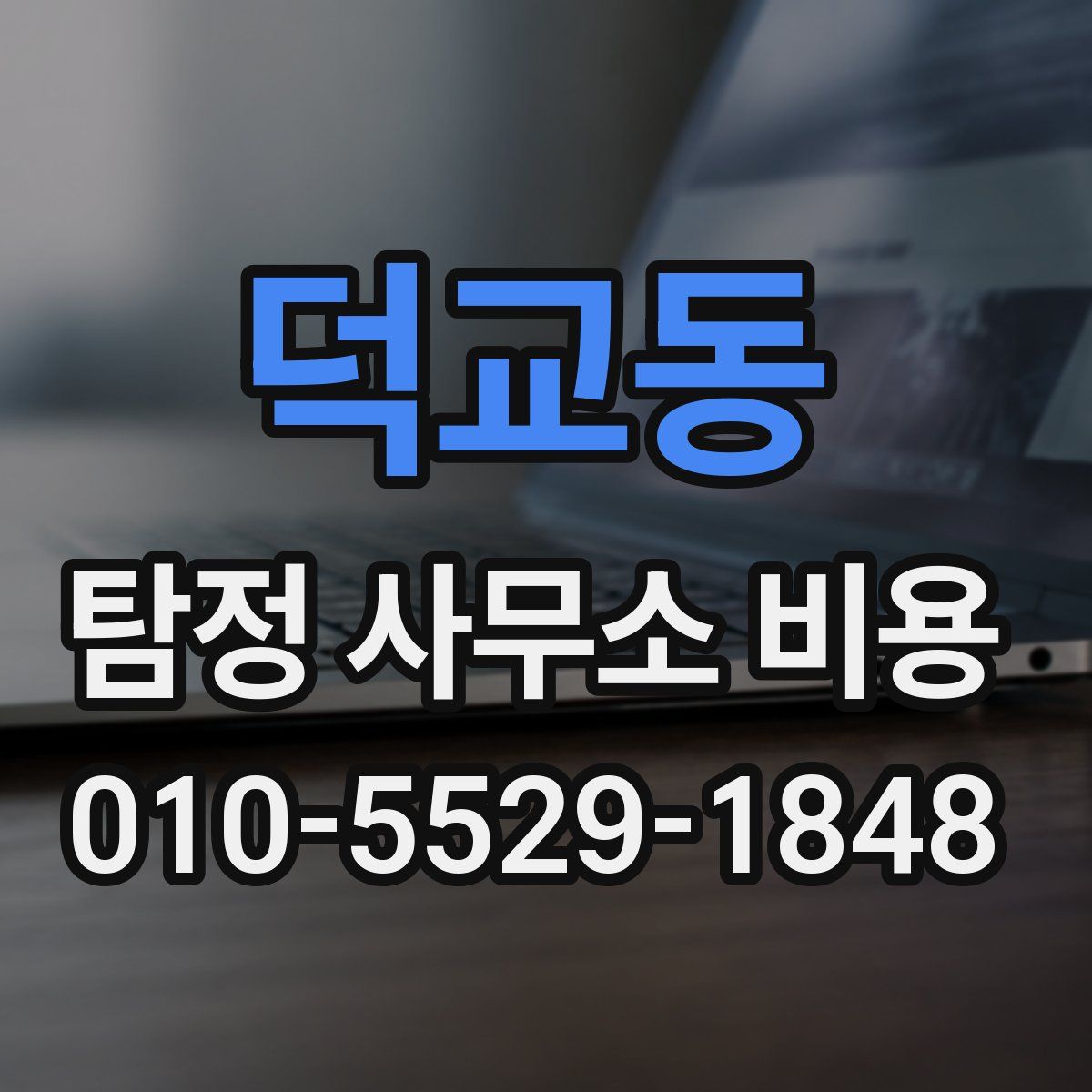 덕교동 탐정 사무소 비용