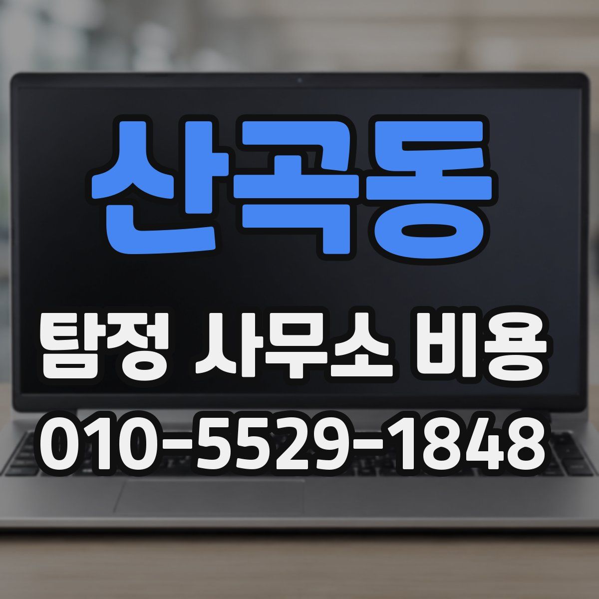 산곡동 탐정 사무소 비용
