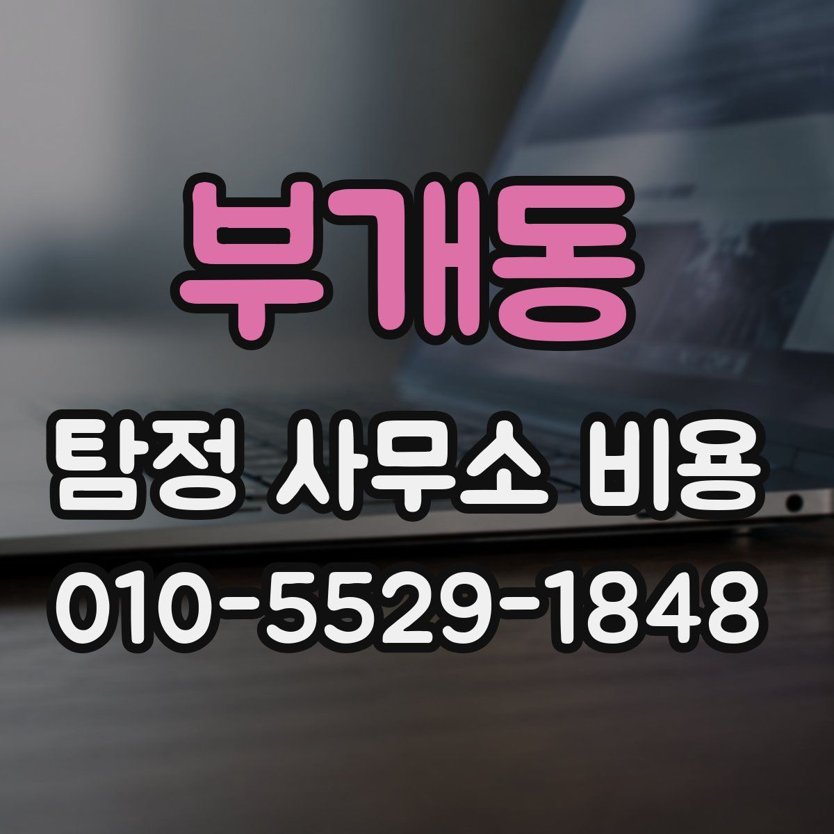 부개동 탐정 사무소 비용