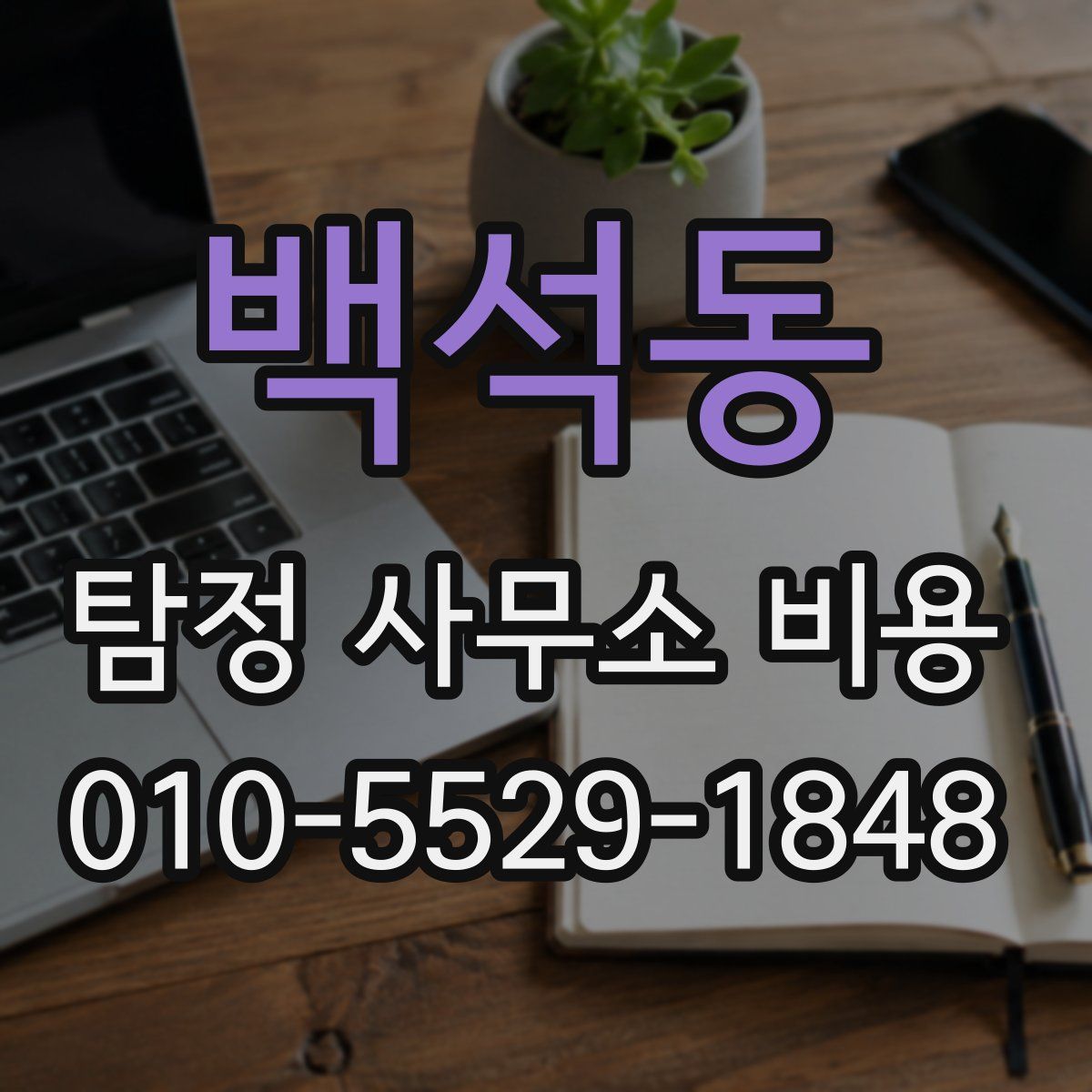 백석동 탐정 사무소 비용