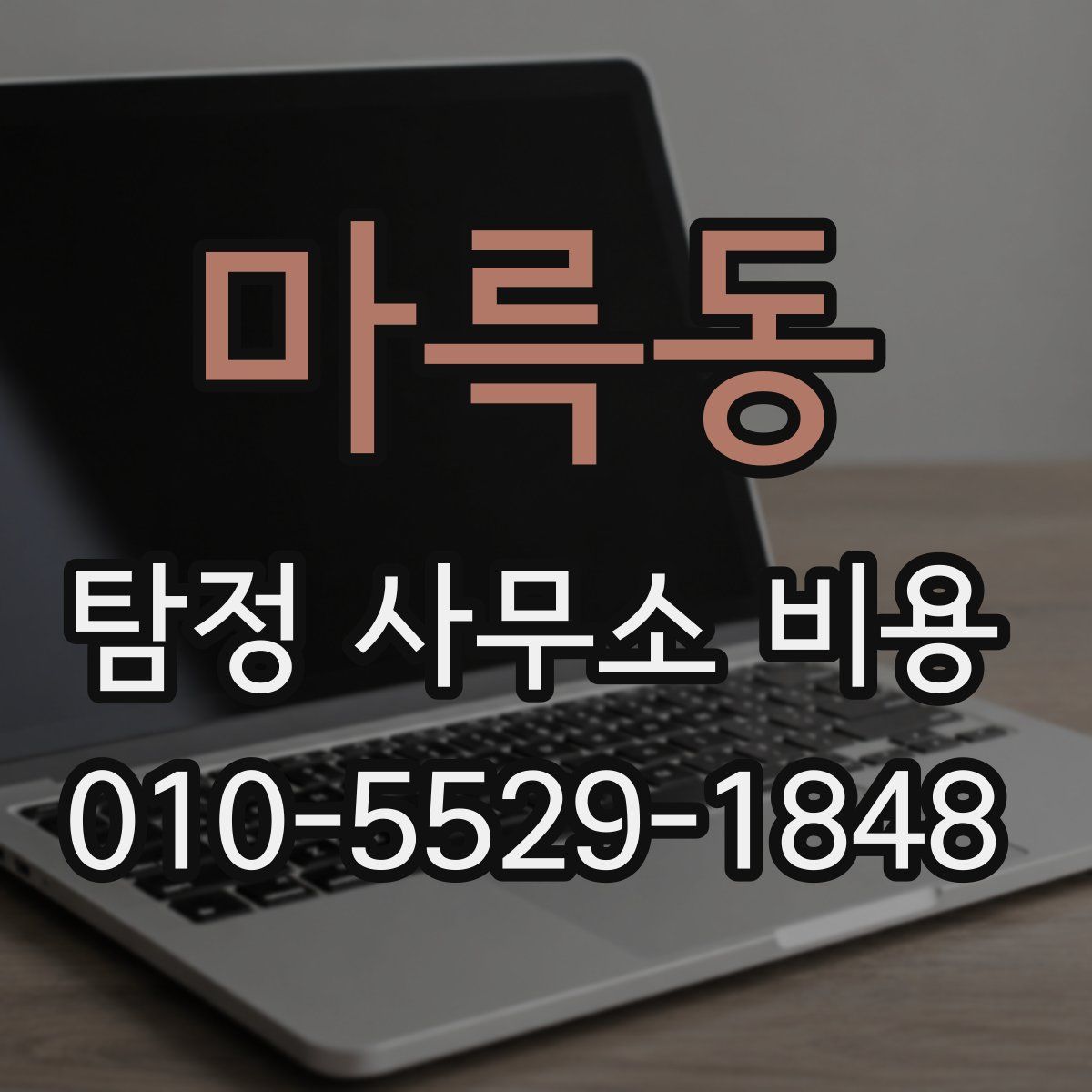 마륵동 탐정 사무소 비용