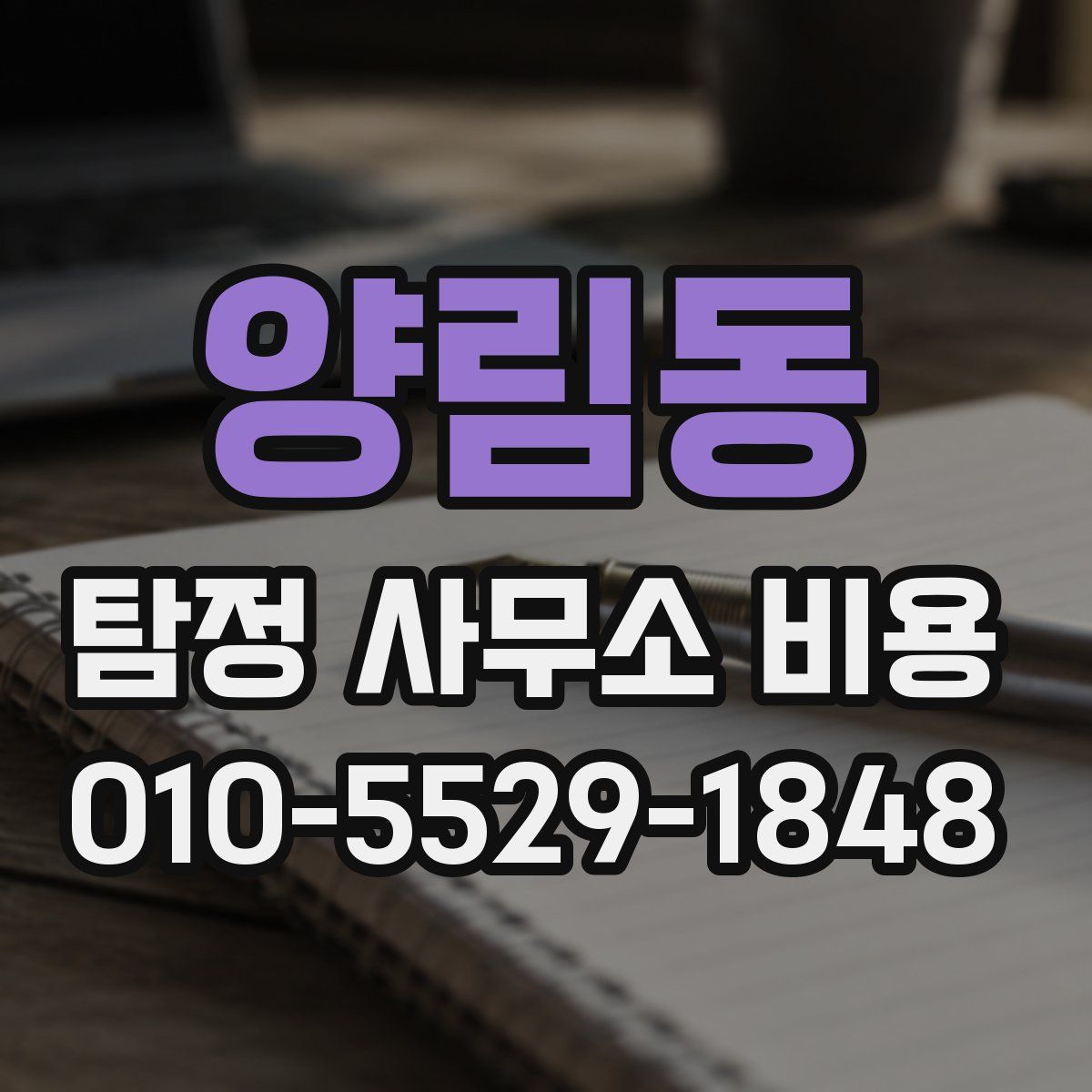 양림동 탐정 사무소 비용