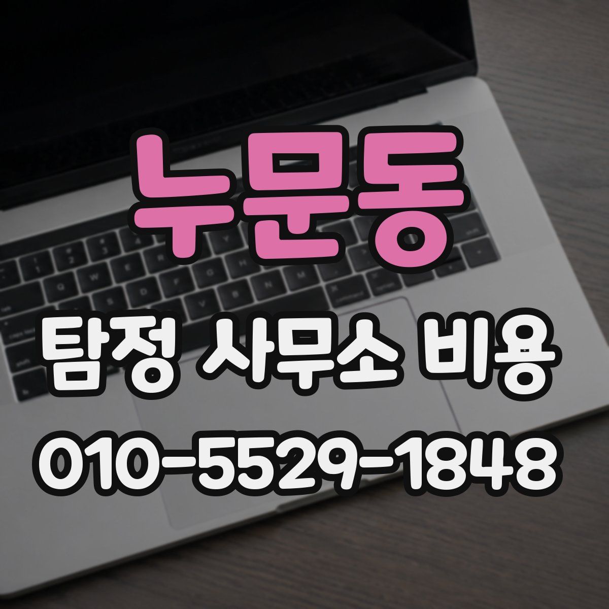 누문동 탐정 사무소 비용