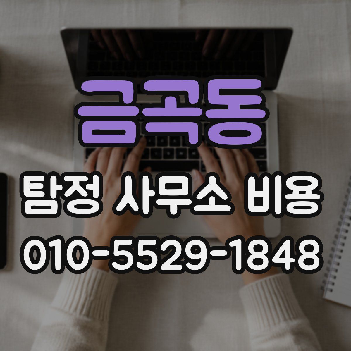 금곡동 탐정 사무소 비용