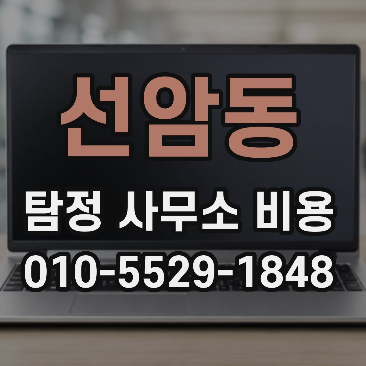 선암동 탐정 사무소 비용