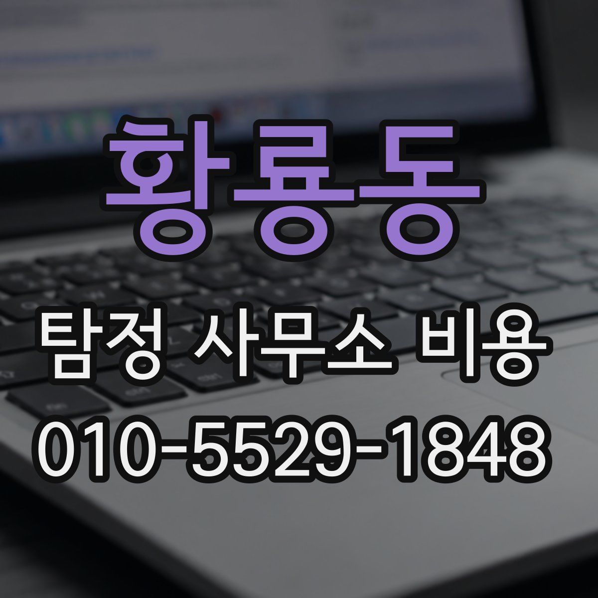 황룡동 탐정 사무소 비용
