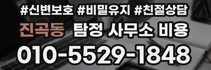 진곡동 탐정 사무소 비용