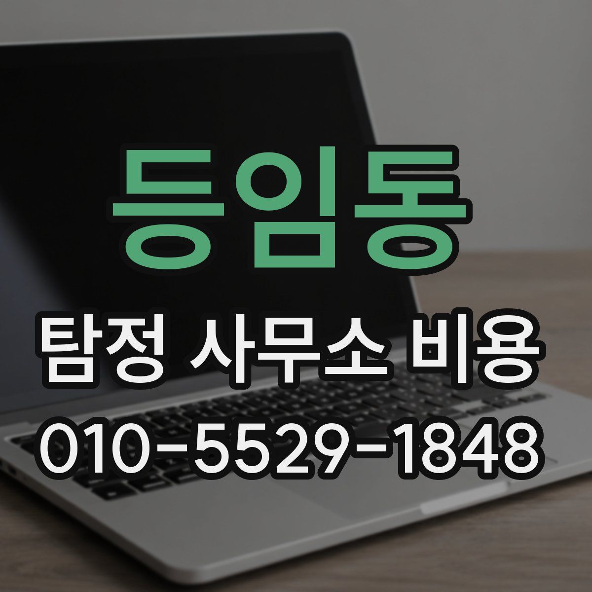 등임동 탐정 사무소 비용