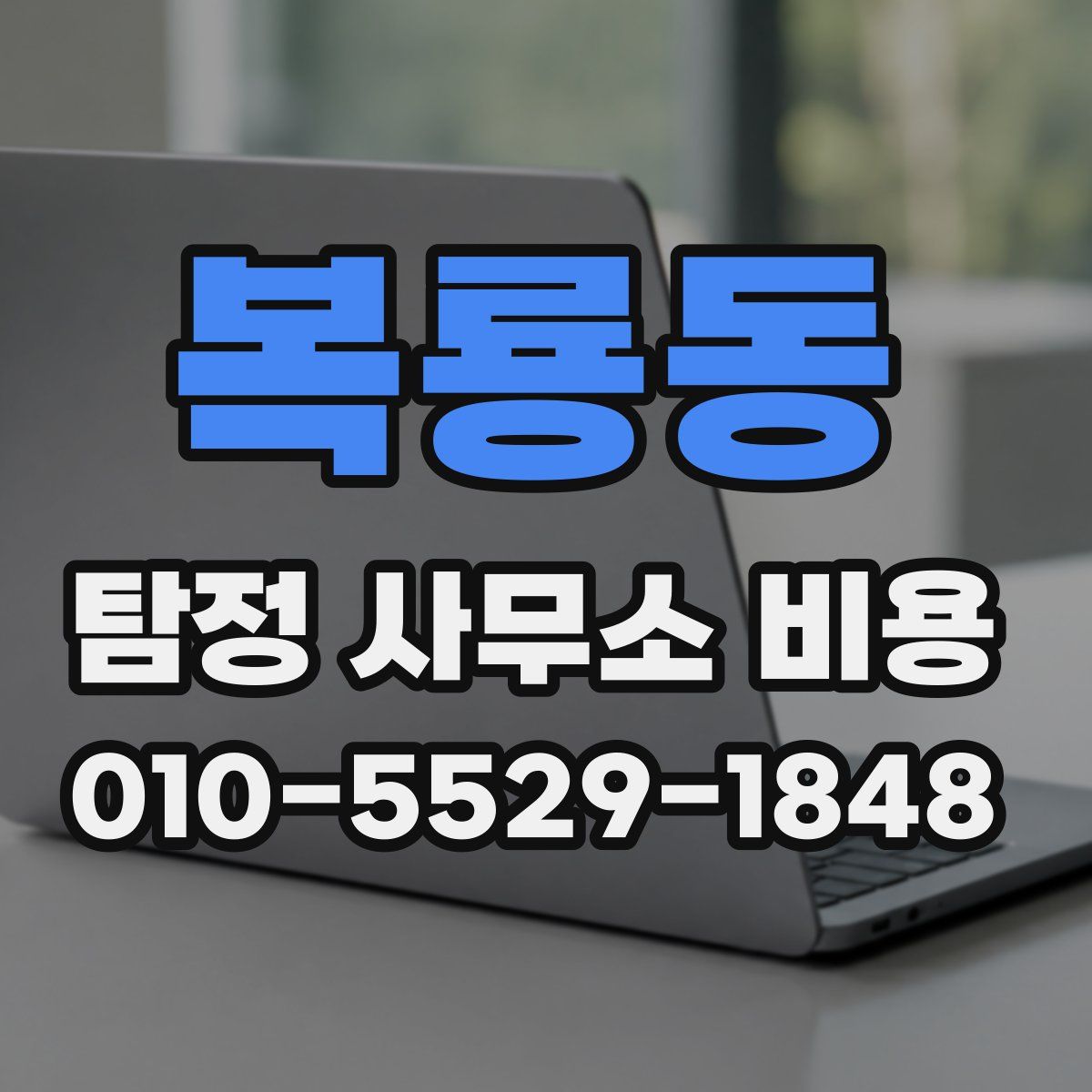 복룡동 탐정 사무소 비용