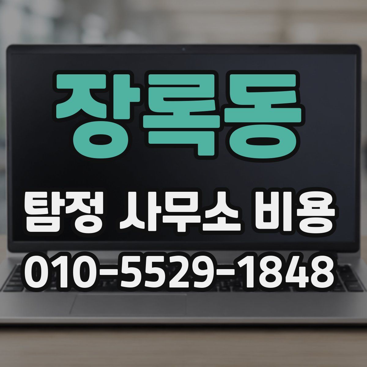 장록동 탐정 사무소 비용