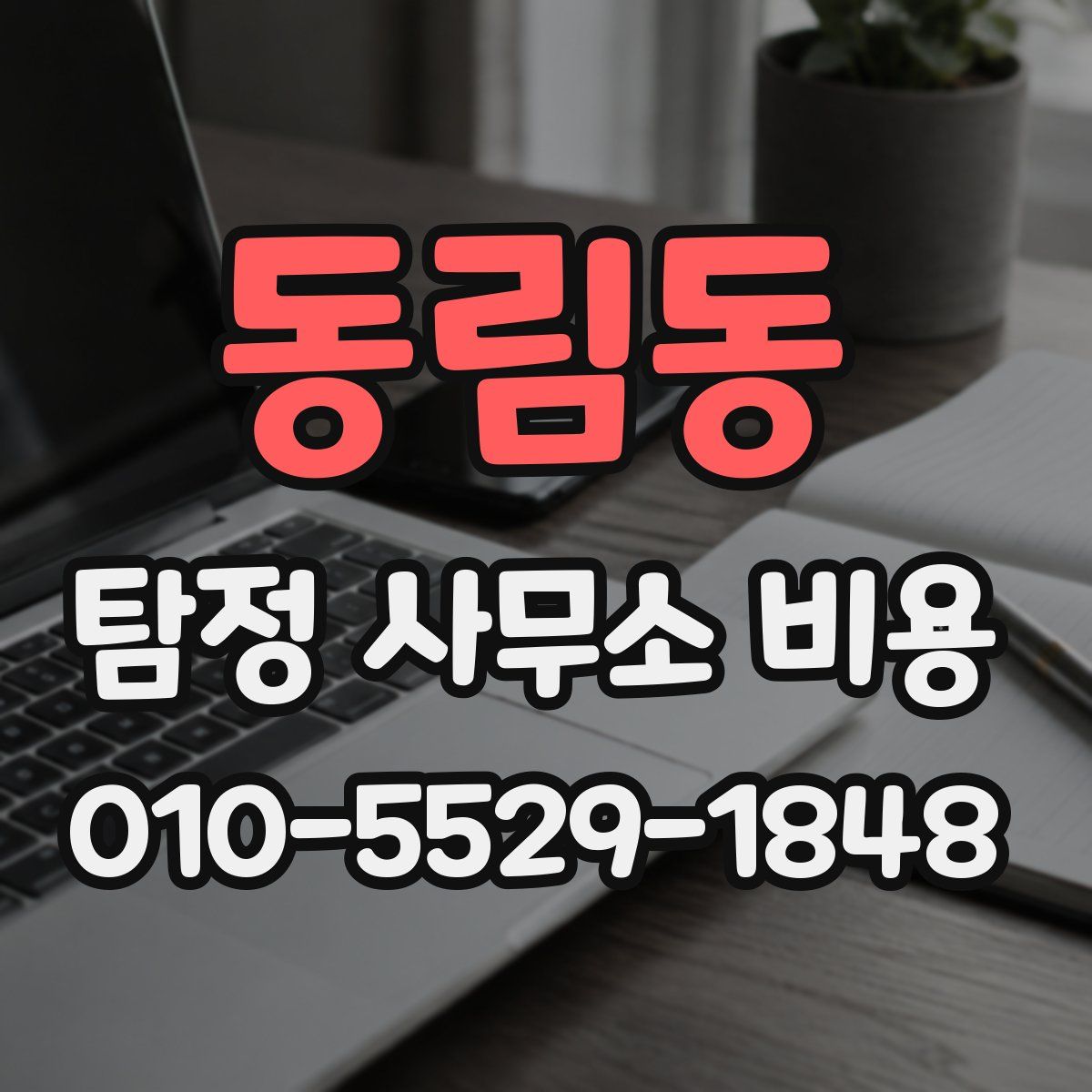 동림동 탐정 사무소 비용