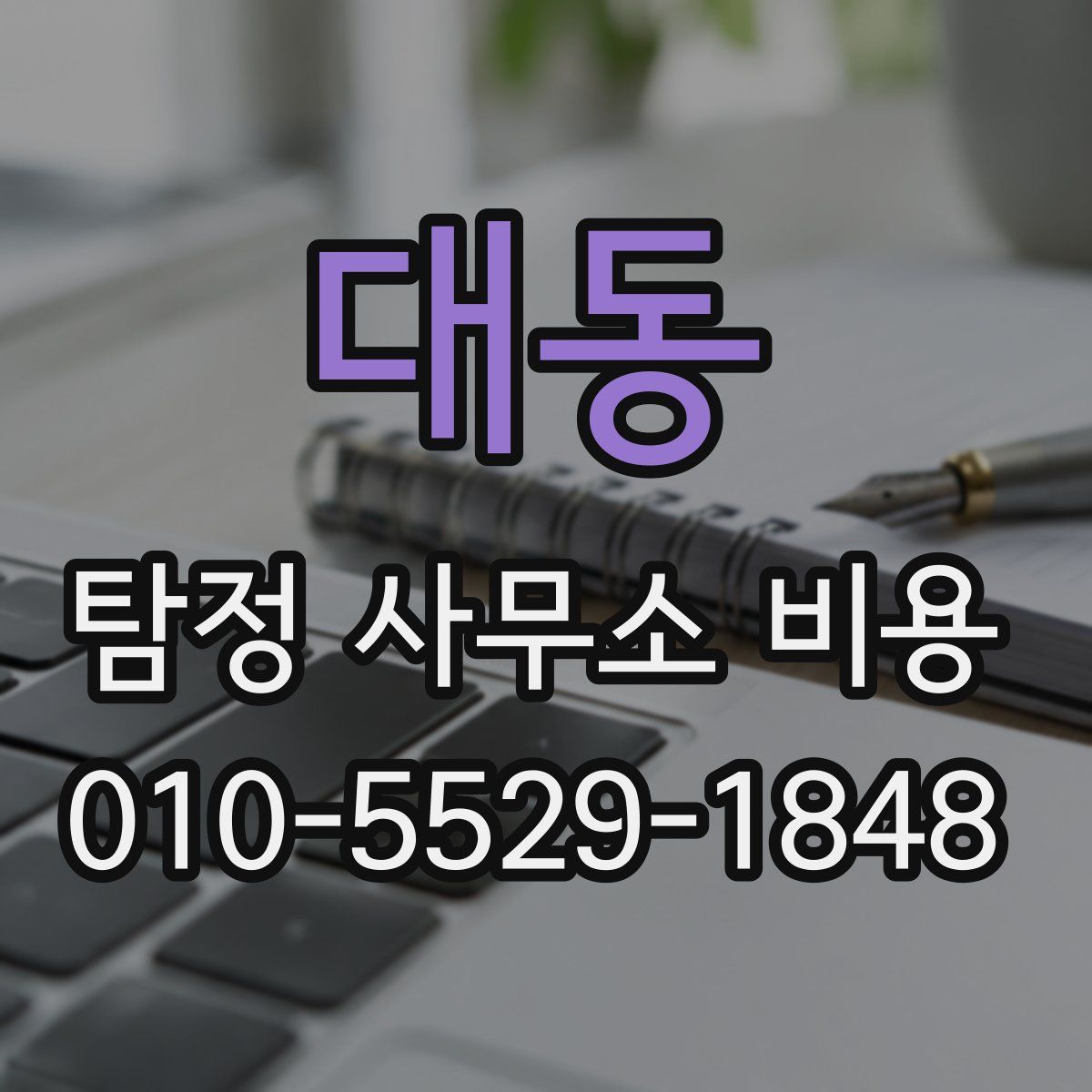 대동 탐정 사무소 비용