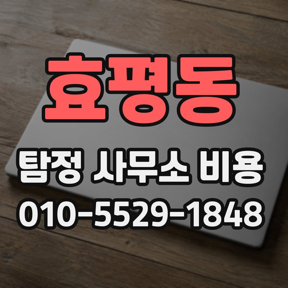 효평동 탐정 사무소 비용