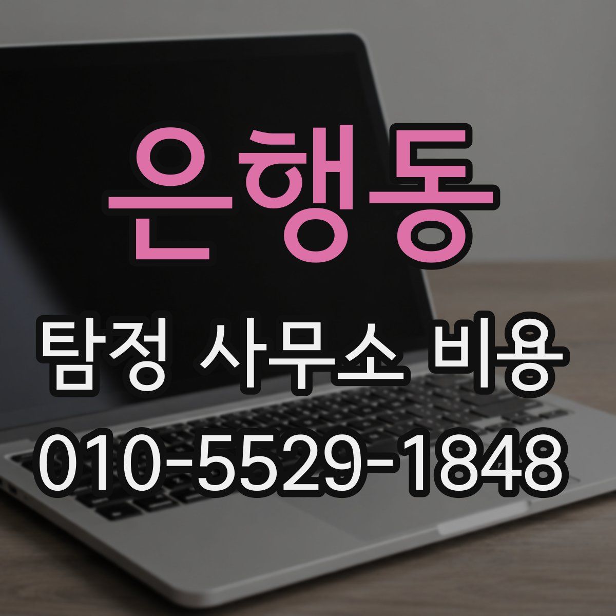 은행동 탐정 사무소 비용