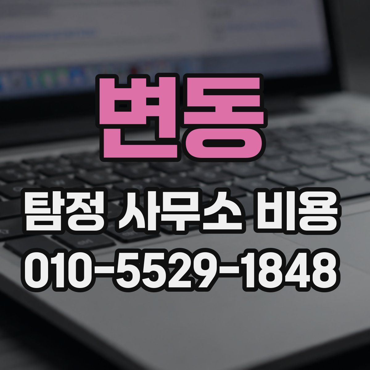 변동 탐정 사무소 비용