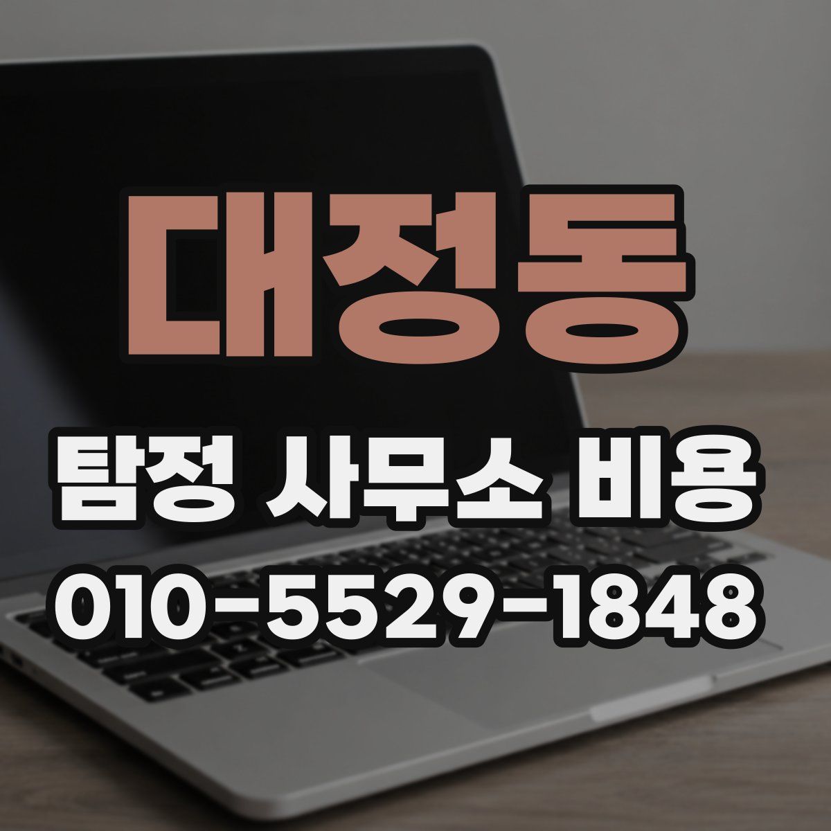 대정동 탐정 사무소 비용