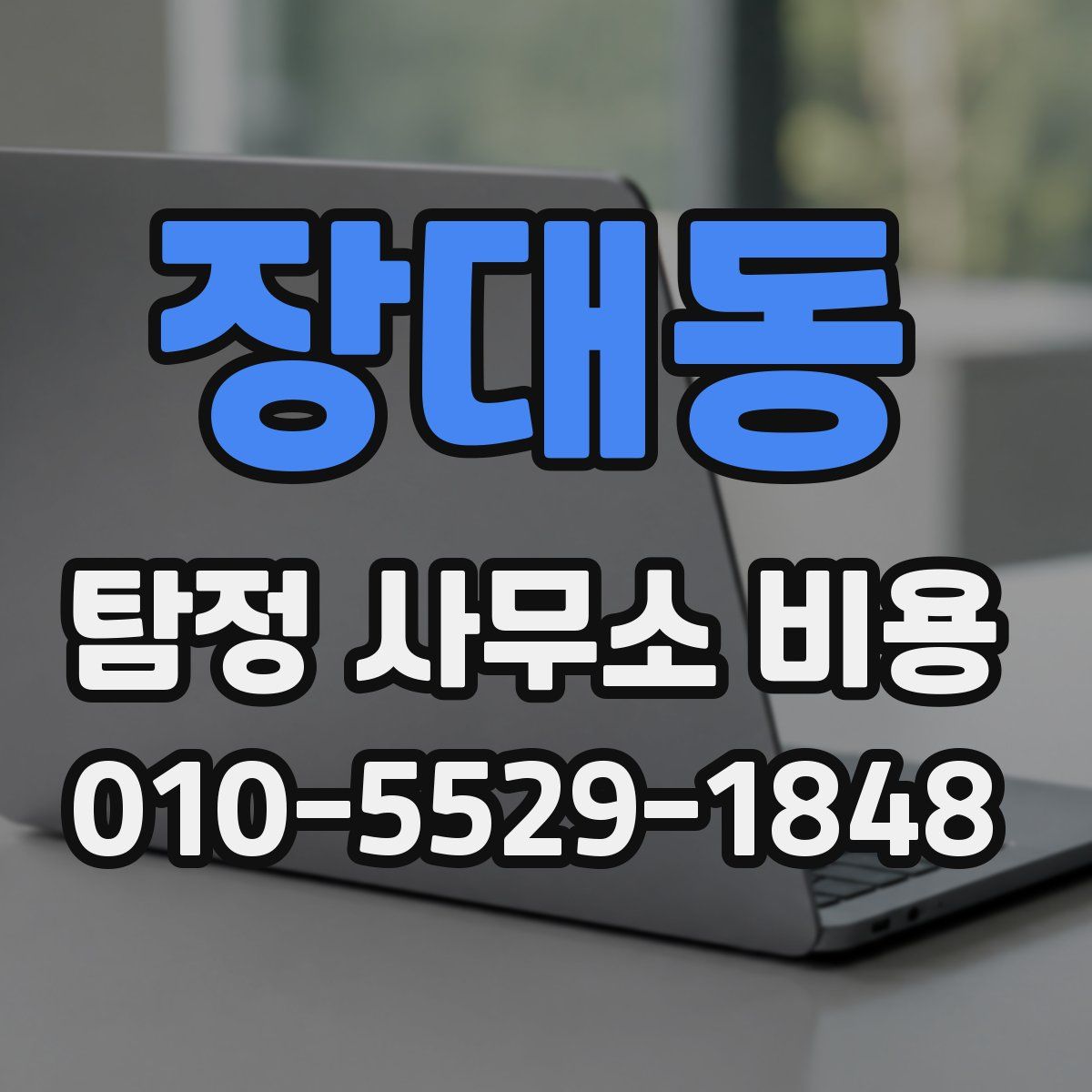 장대동 탐정 사무소 비용