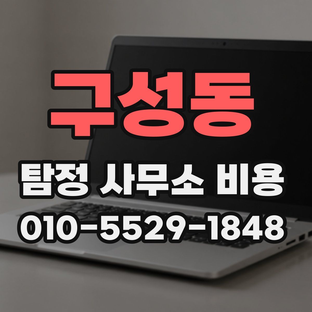 구성동 탐정 사무소 비용