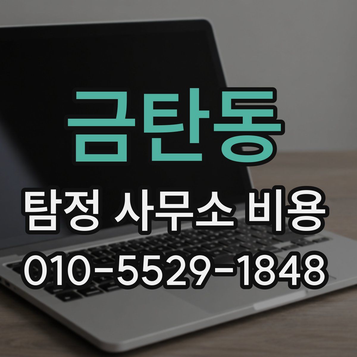 금탄동 탐정 사무소 비용