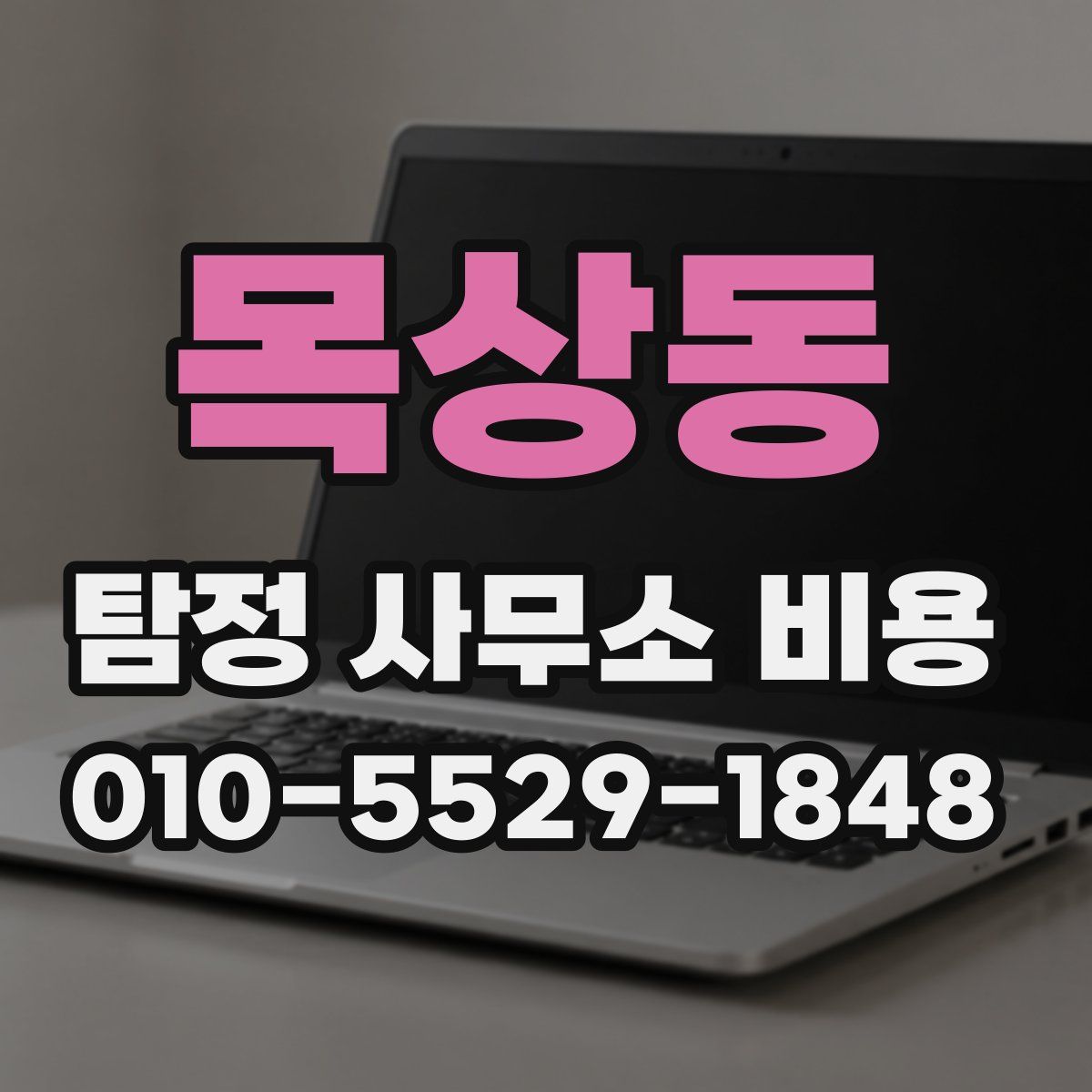 목상동 탐정 사무소 비용
