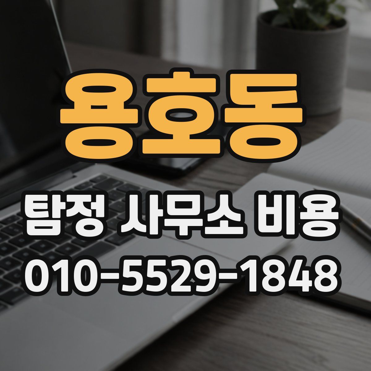 용호동 탐정 사무소 비용