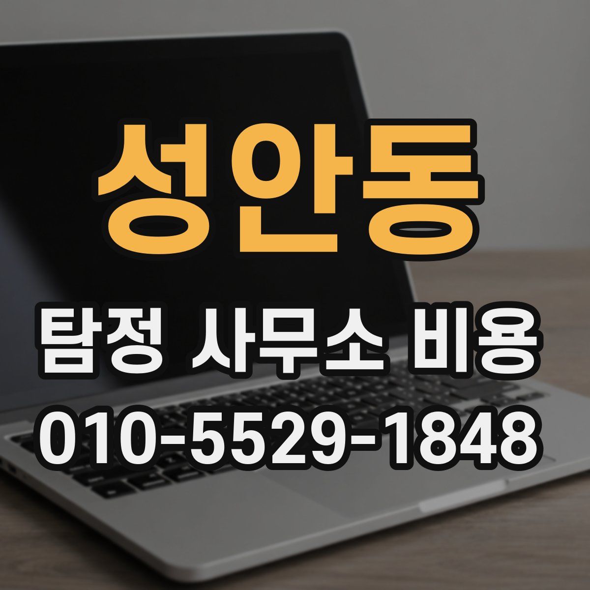 성안동 탐정 사무소 비용