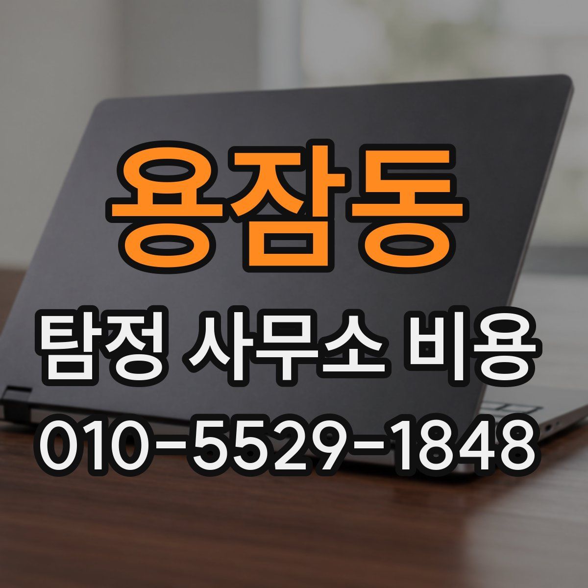 용잠동 탐정 사무소 비용