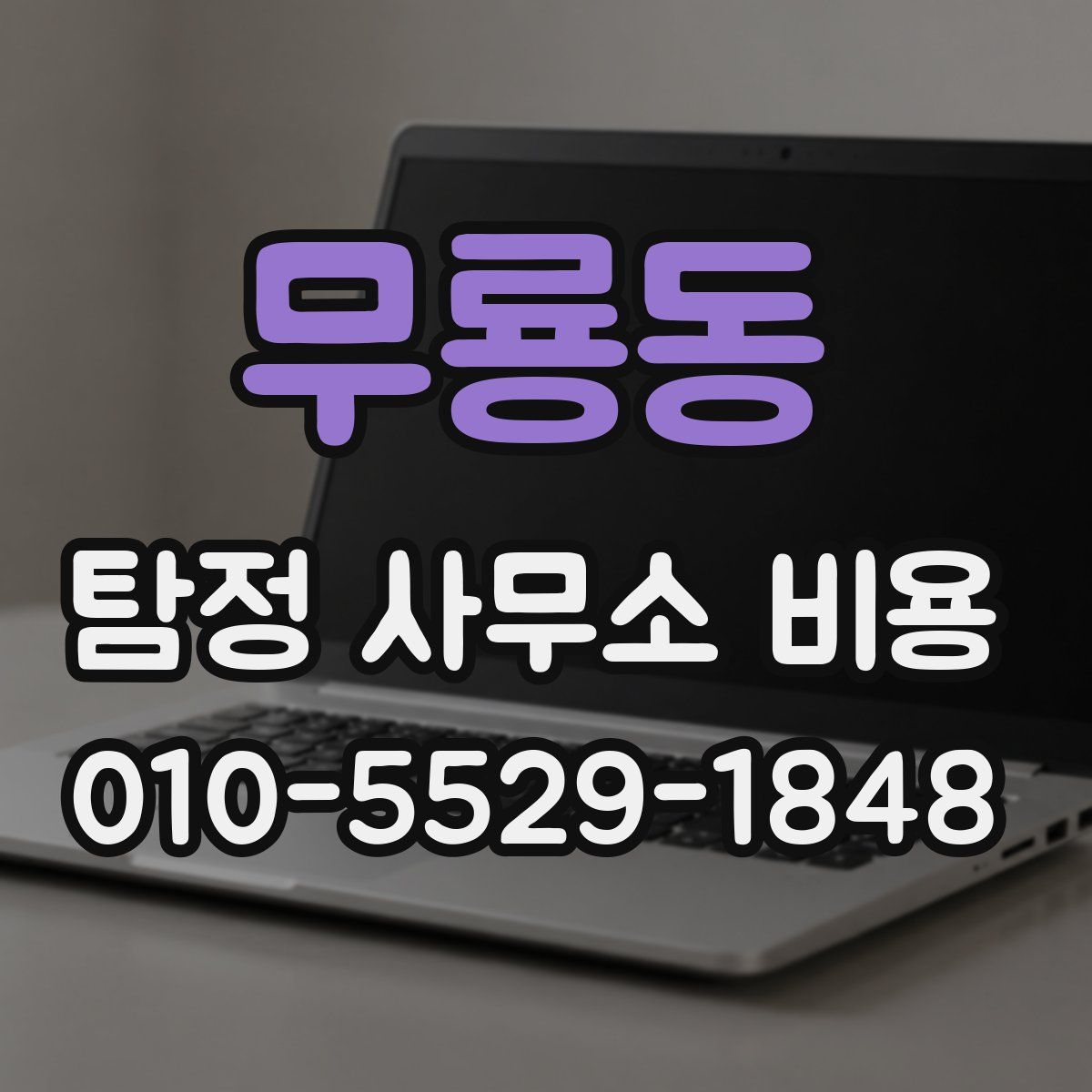 무룡동 탐정 사무소 비용