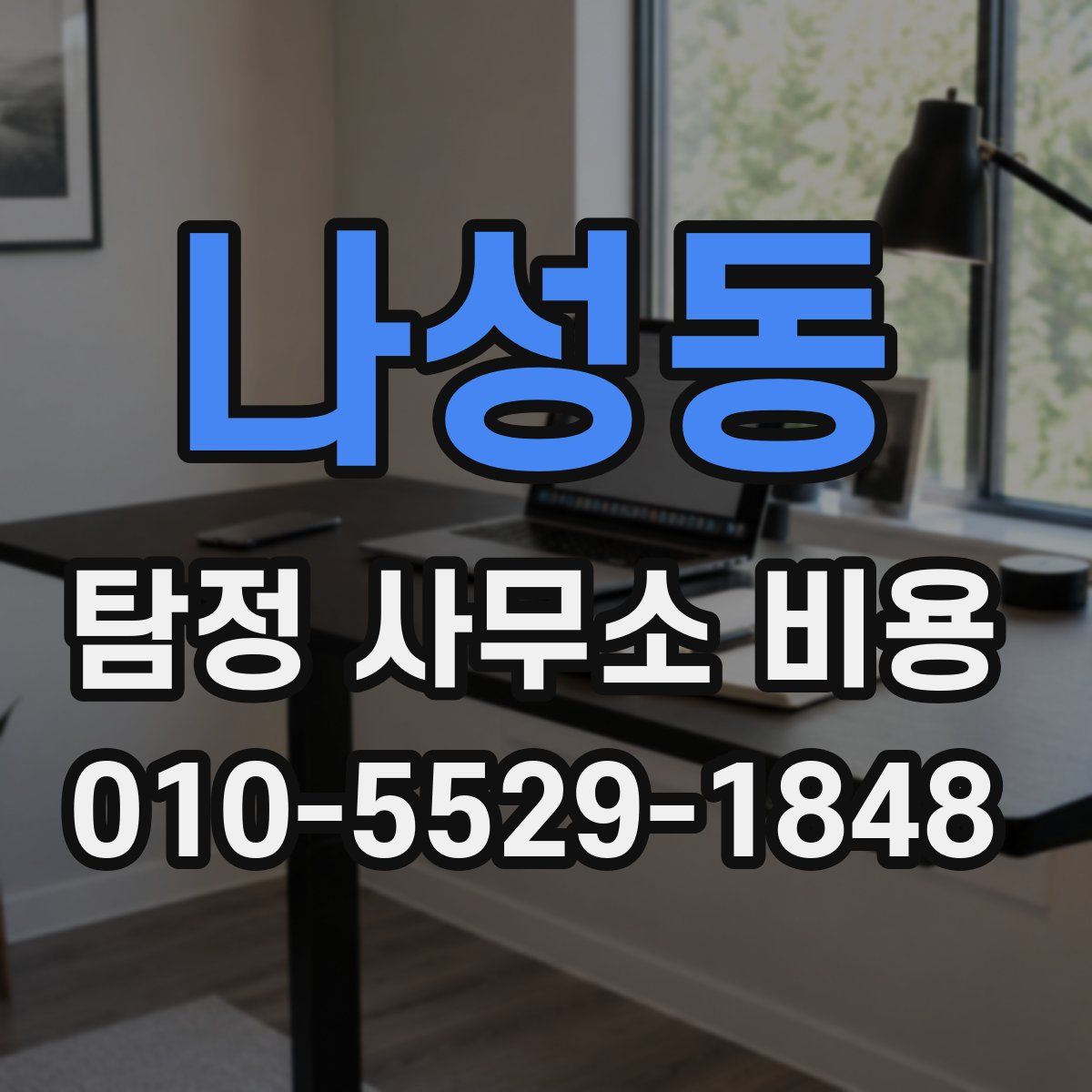 나성동 탐정 사무소 비용
