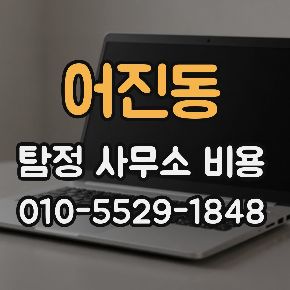 어진동 탐정 사무소 비용