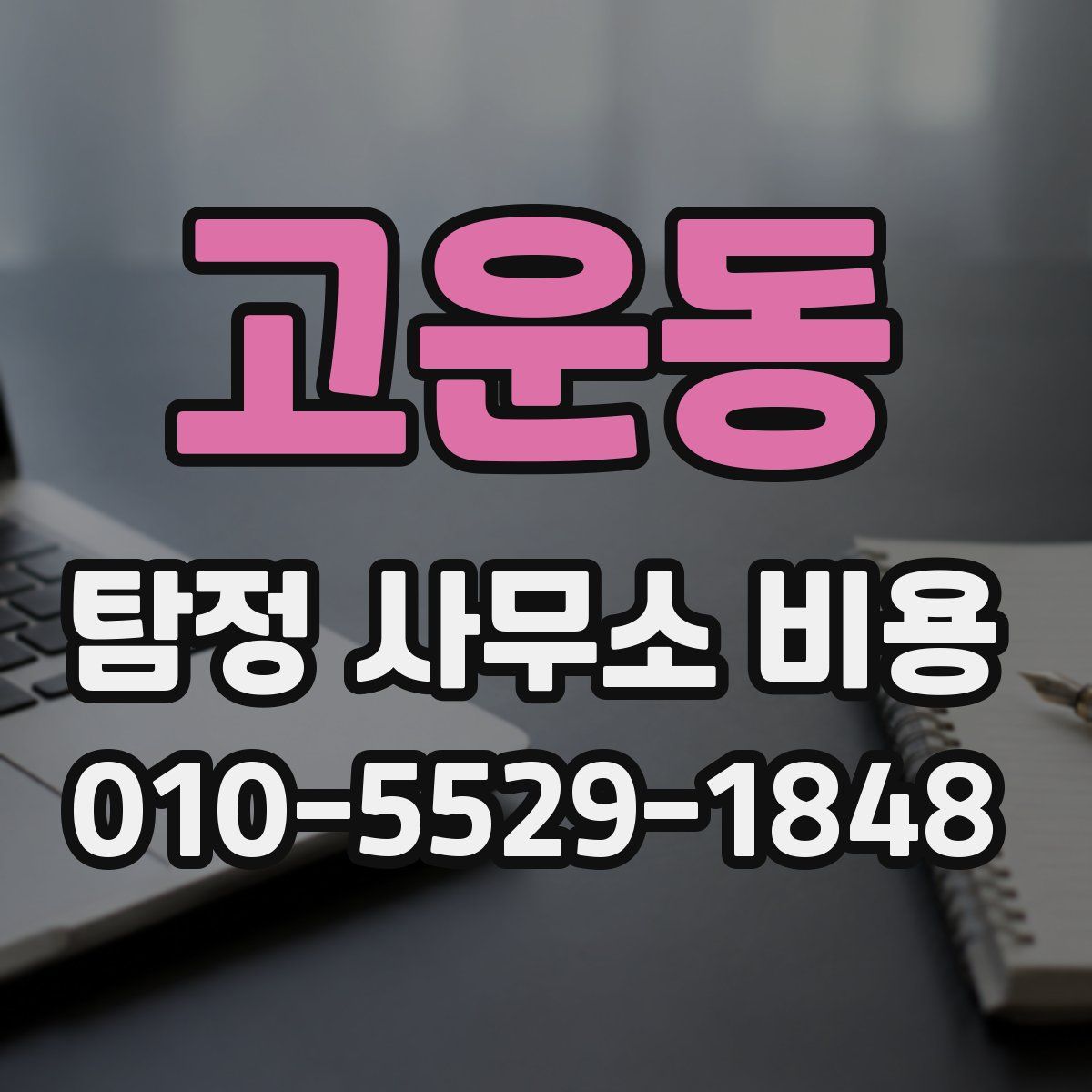 고운동 탐정 사무소 비용