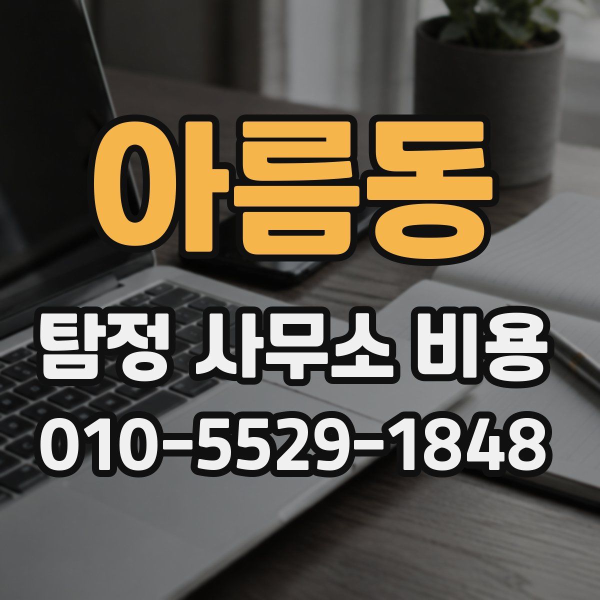 아름동 탐정 사무소 비용