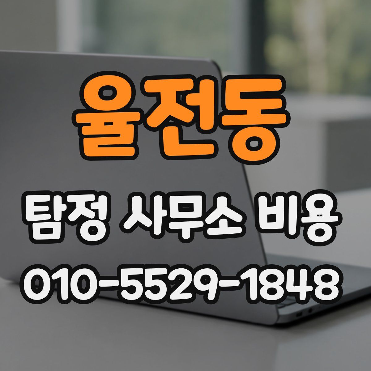 율전동 탐정 사무소 비용