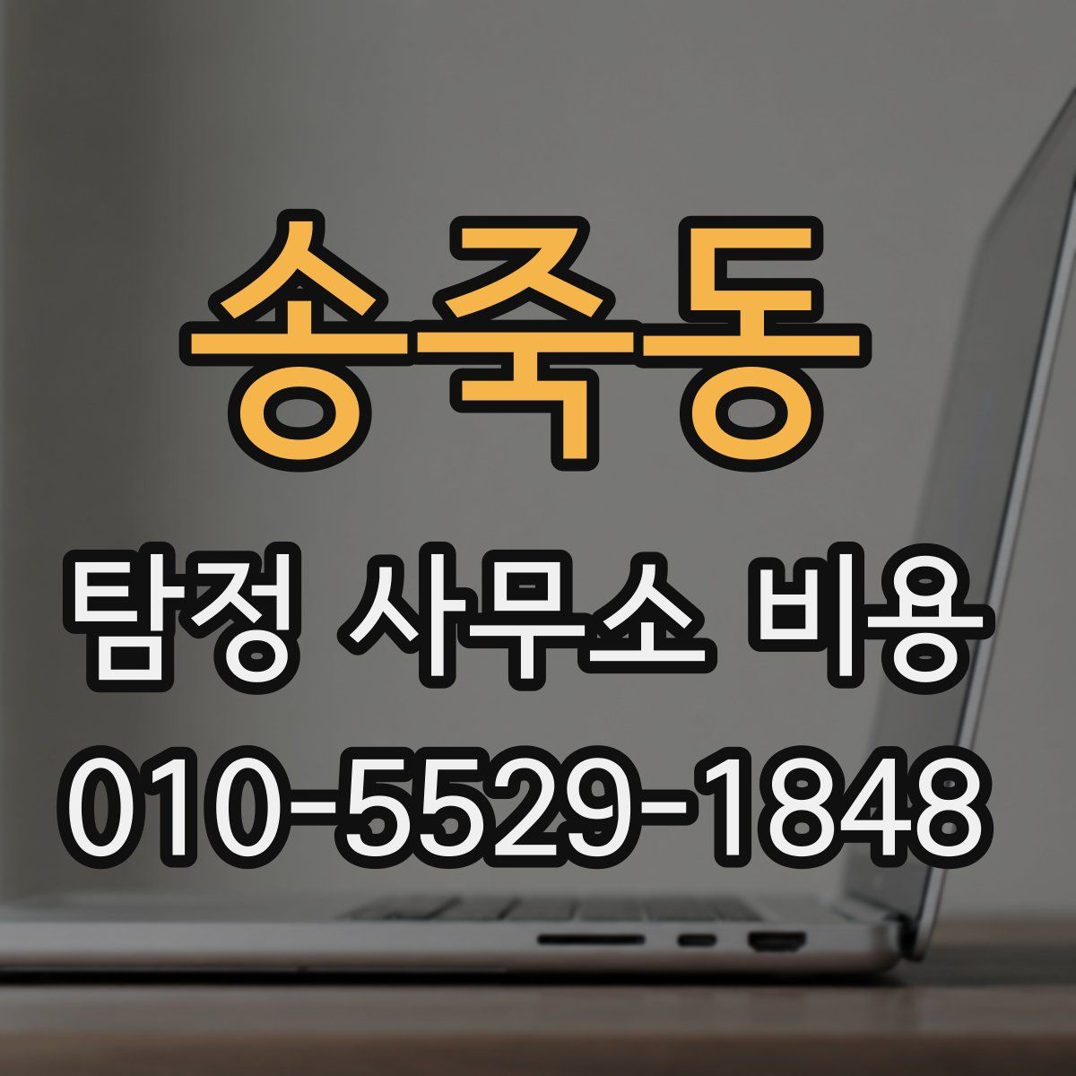 송죽동 탐정 사무소 비용