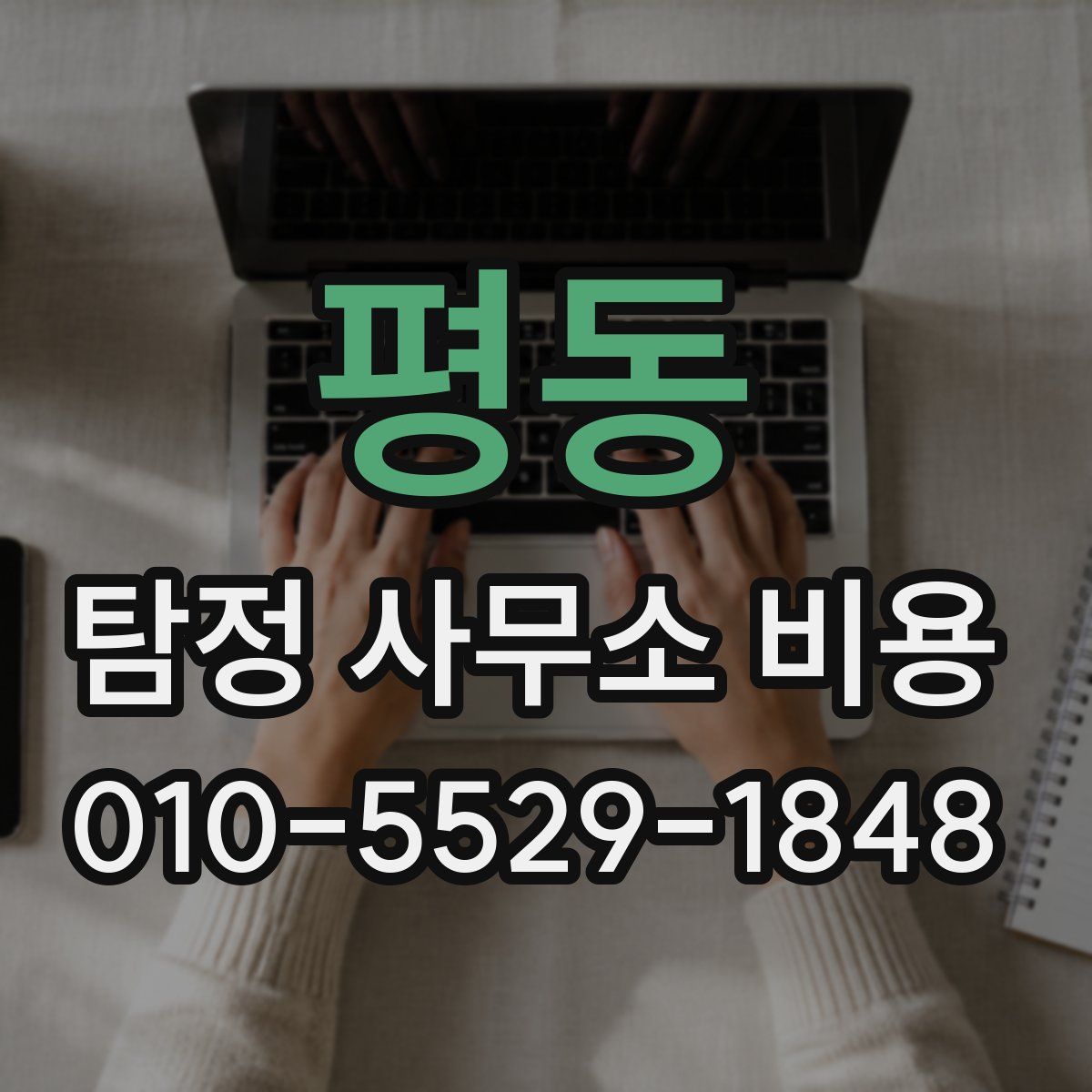 평동 탐정 사무소 비용