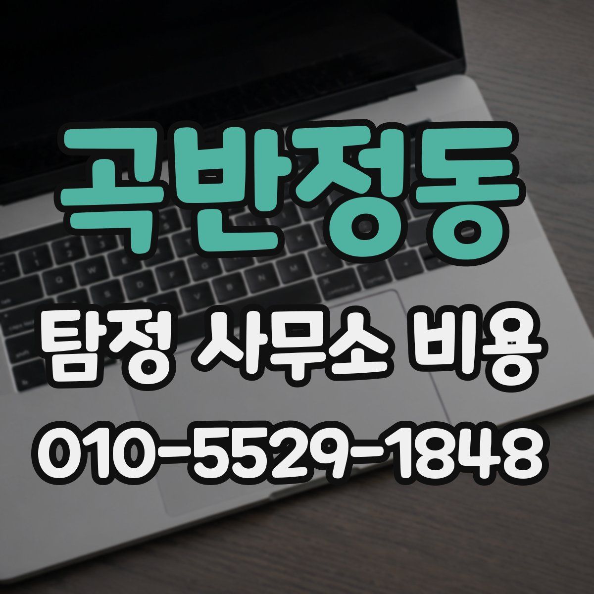 곡반정동 탐정 사무소 비용