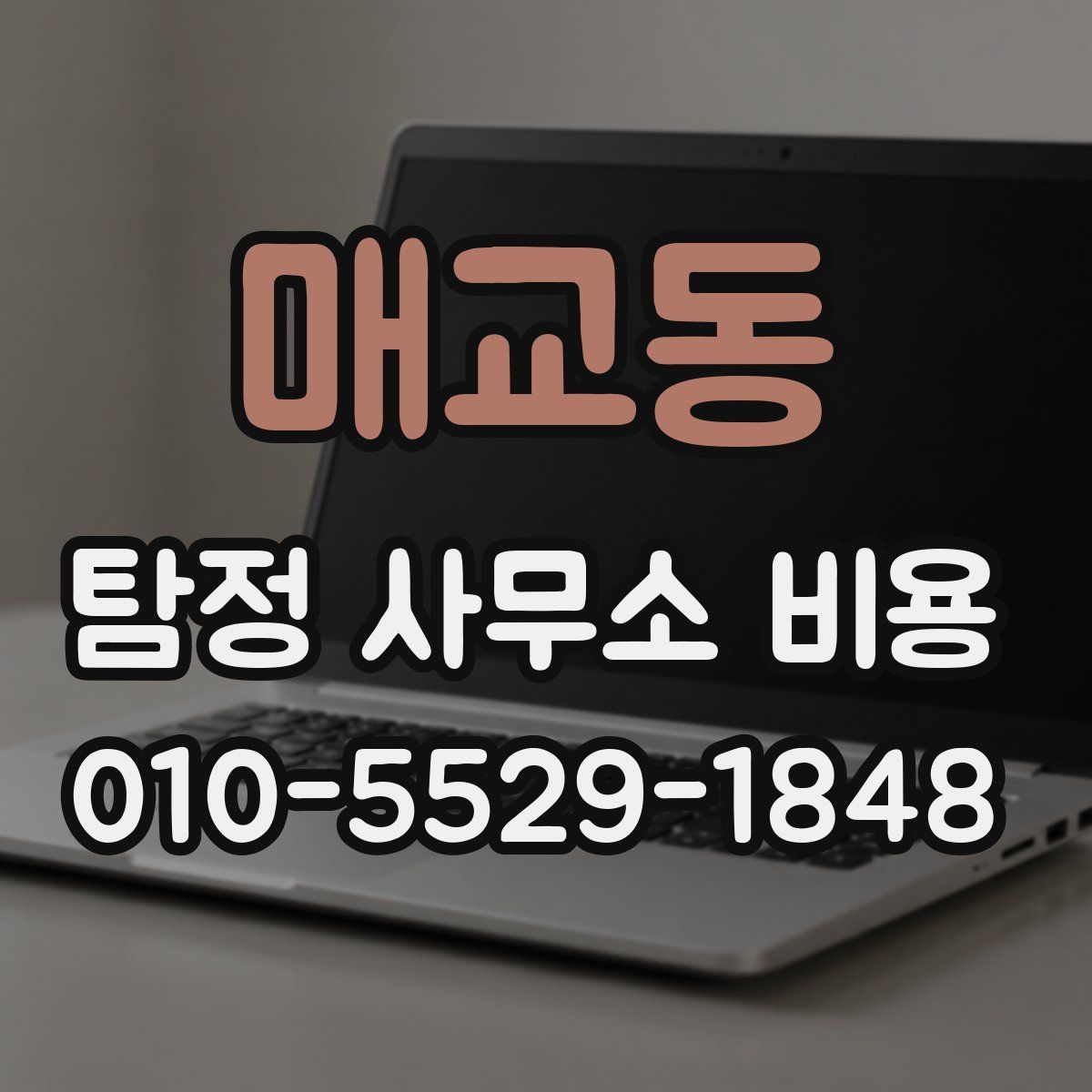 매교동 탐정 사무소 비용