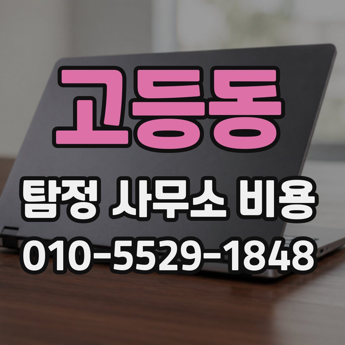 고등동 탐정 사무소 비용