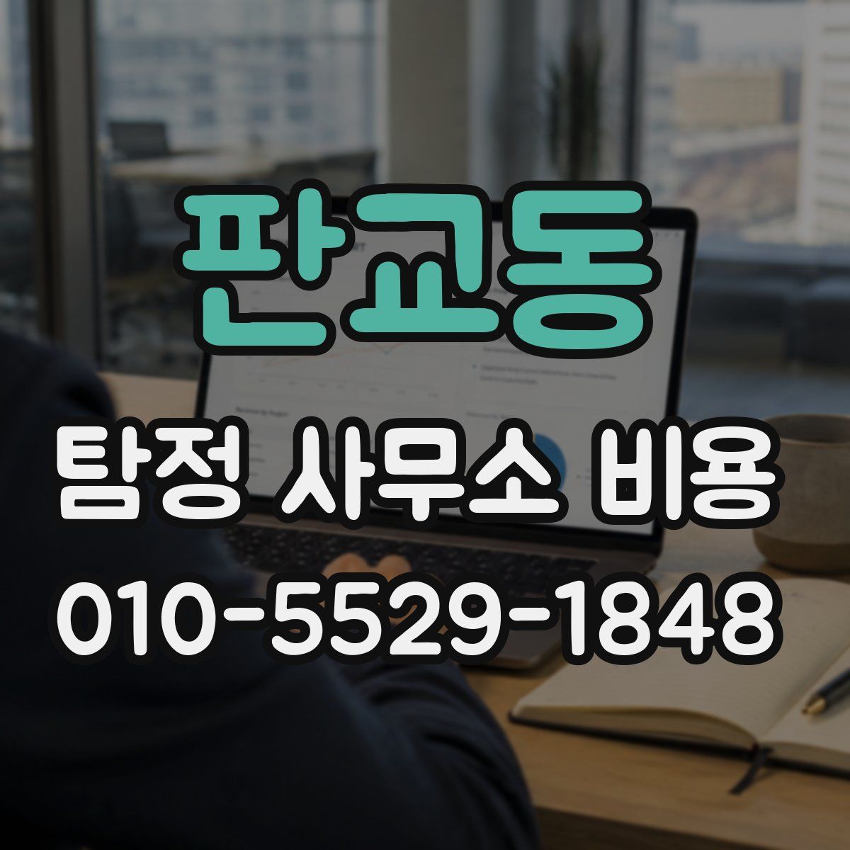 판교동 탐정 사무소 비용