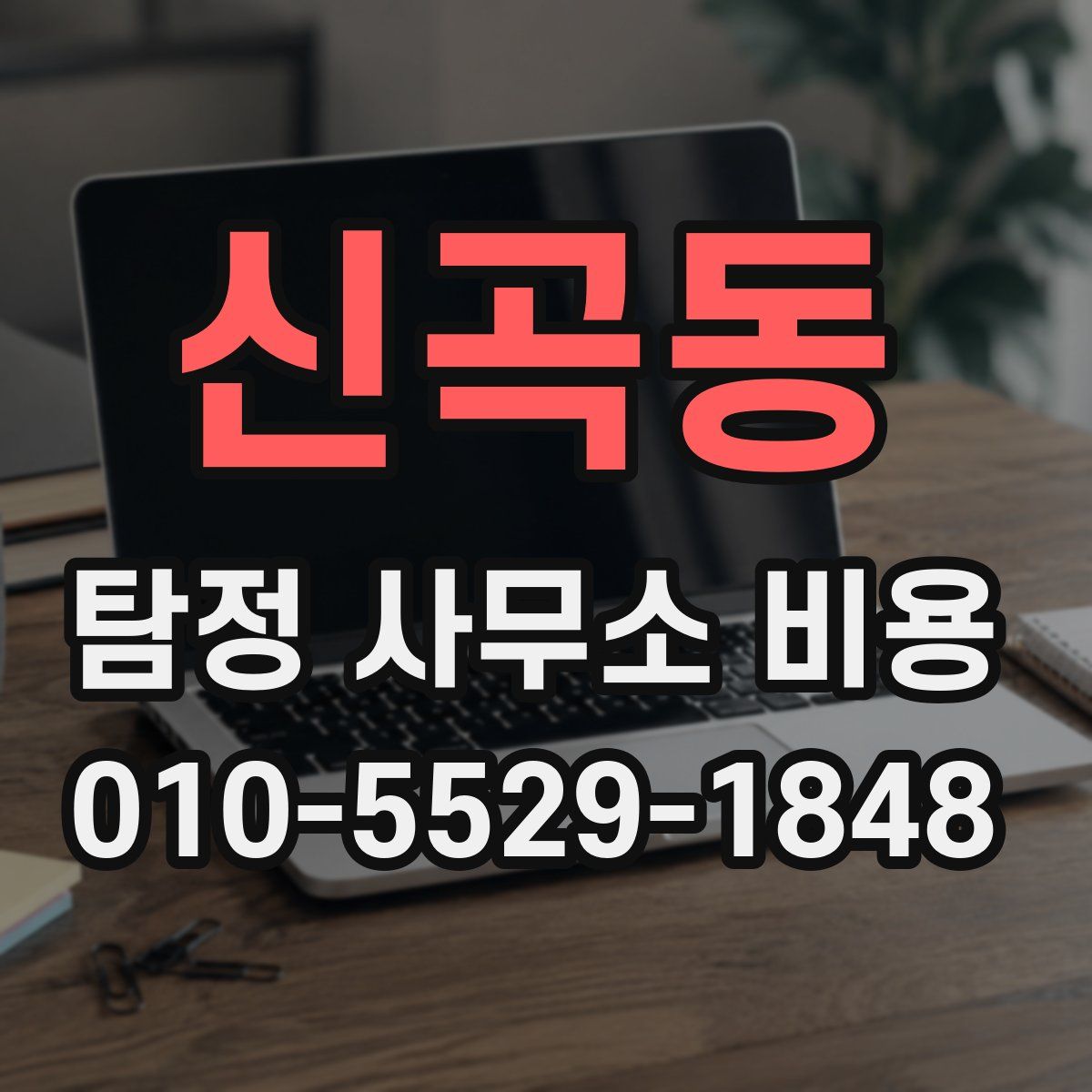 신곡동 탐정 사무소 비용